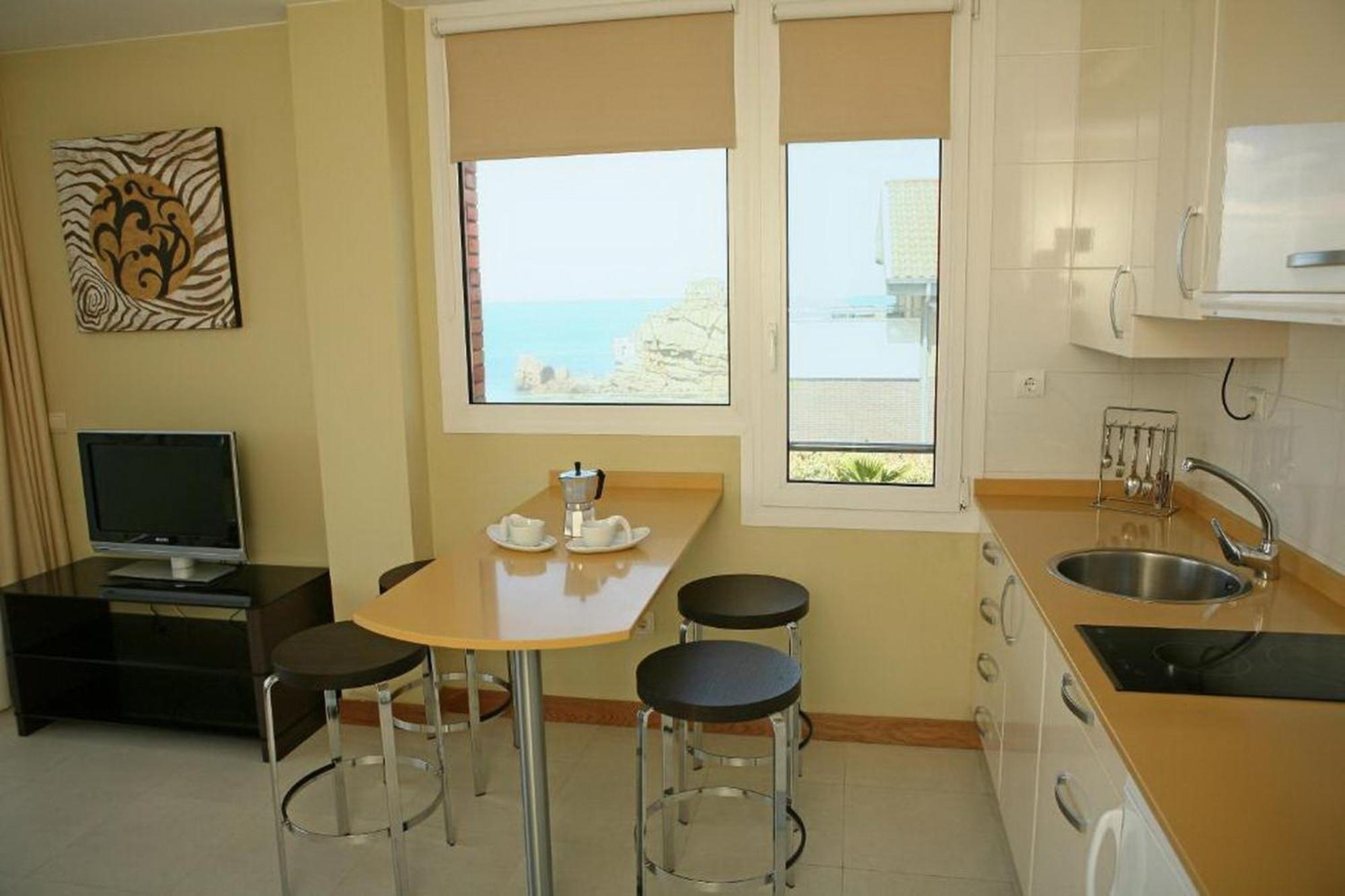 Apartamentos Playa De Portio Liencres Exteriör bild